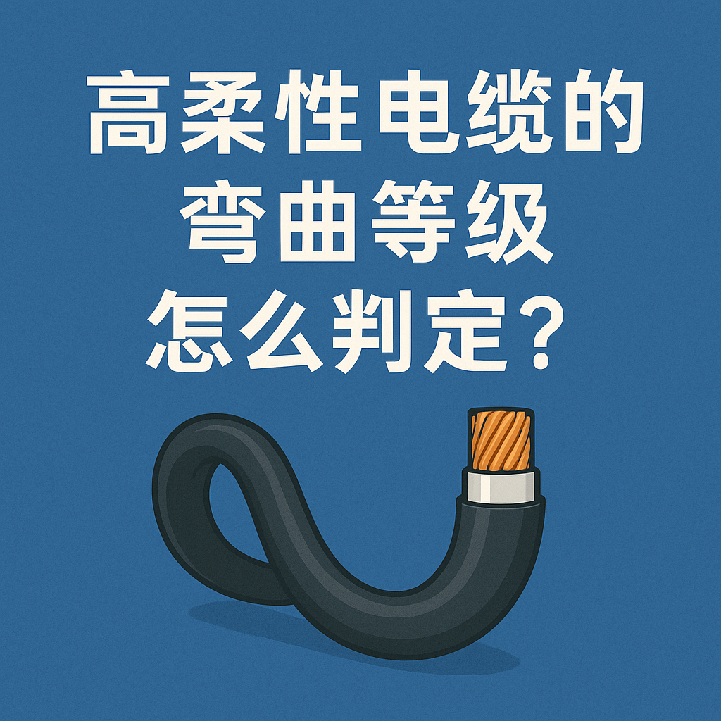高柔性电缆的弯曲品级怎么判断？？？？？